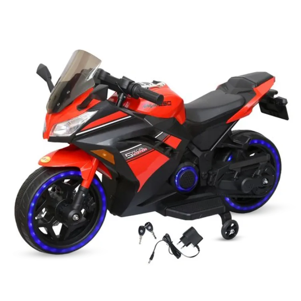 DLS07 Electric Bike For Kids 6 Volt Red