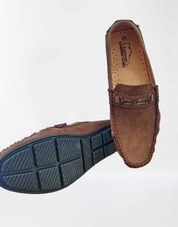 Premium Soft Leather Loffer with imported sole - Brown - S902