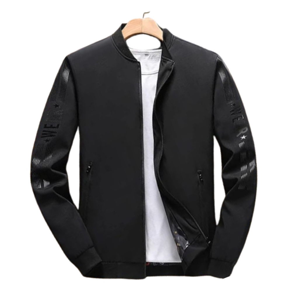 Micro Winter Jacket For Men - Black - J-53