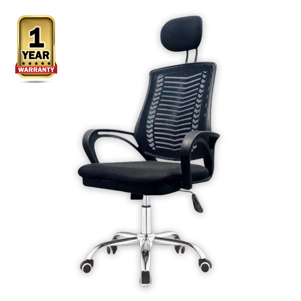 Nylon Mesh FF Ec07SB Smart Executive Office Chair Black 2307