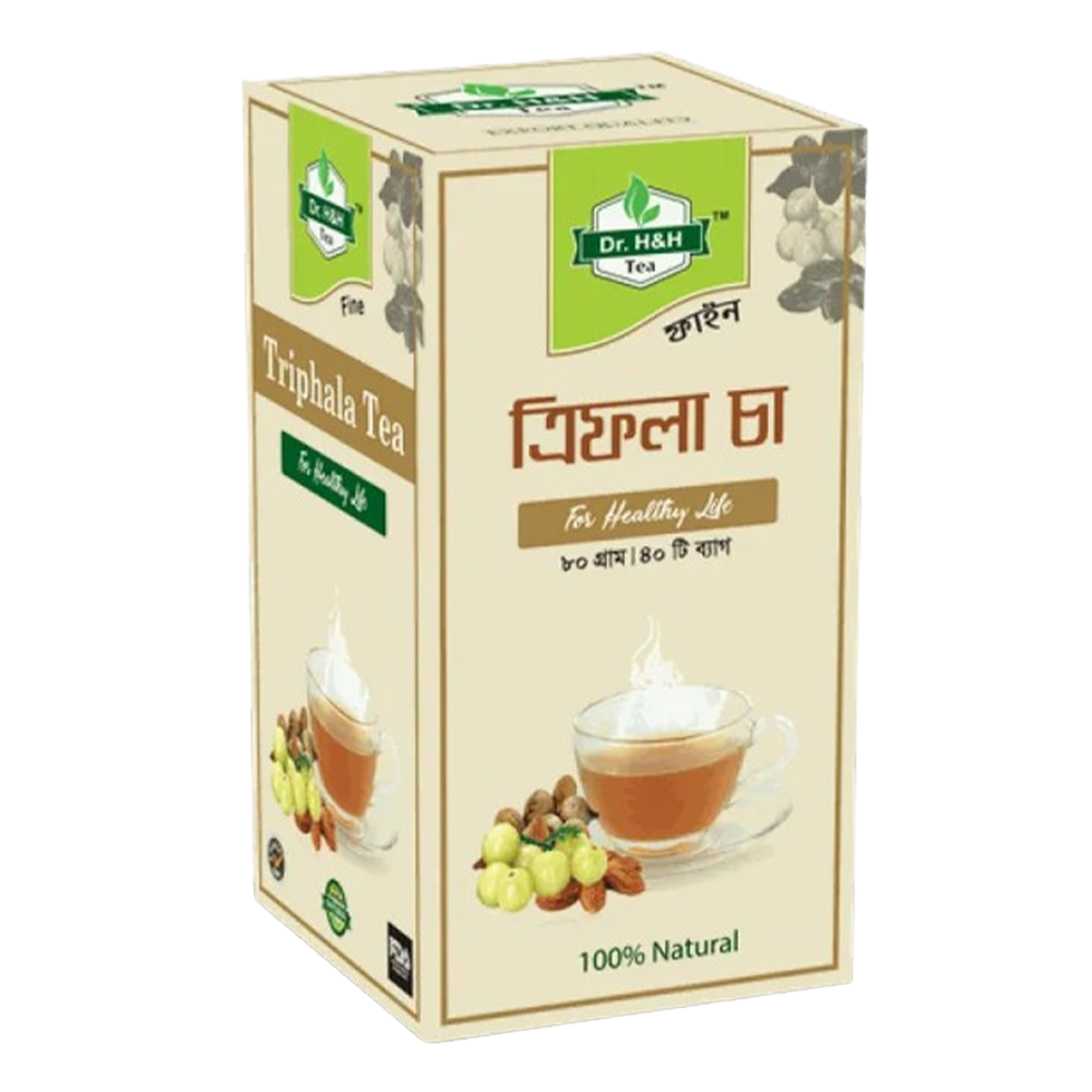 Dr. H&H Triphala Tea Bags - 40Pcs - 80gm