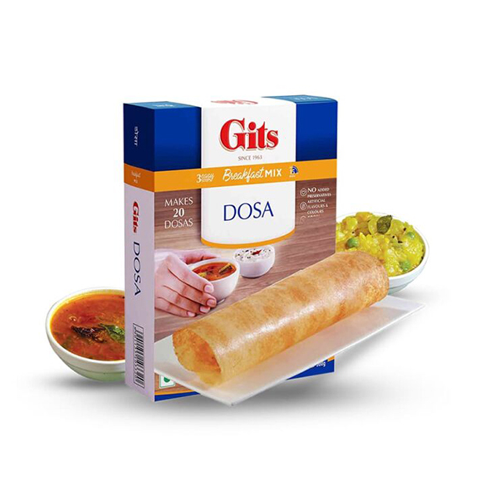 Gits Instant Rice Dosa Breakfast Mix - 200gm