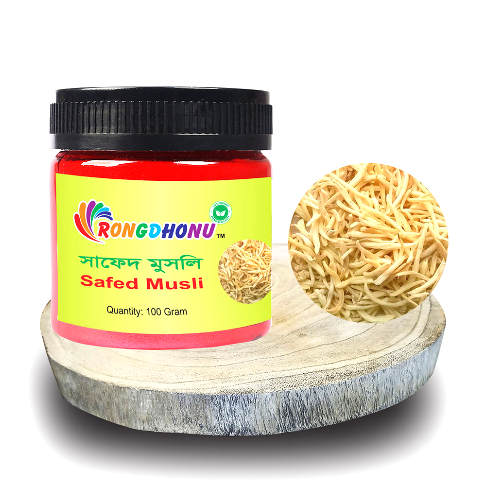 Rongdhonu Health Care Safed Musli - 100gm