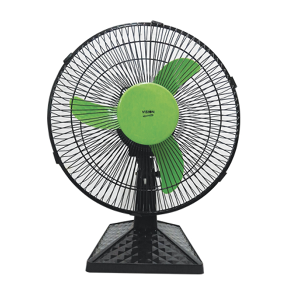 VISION High Speed Table Fan - 12 Inch - Black