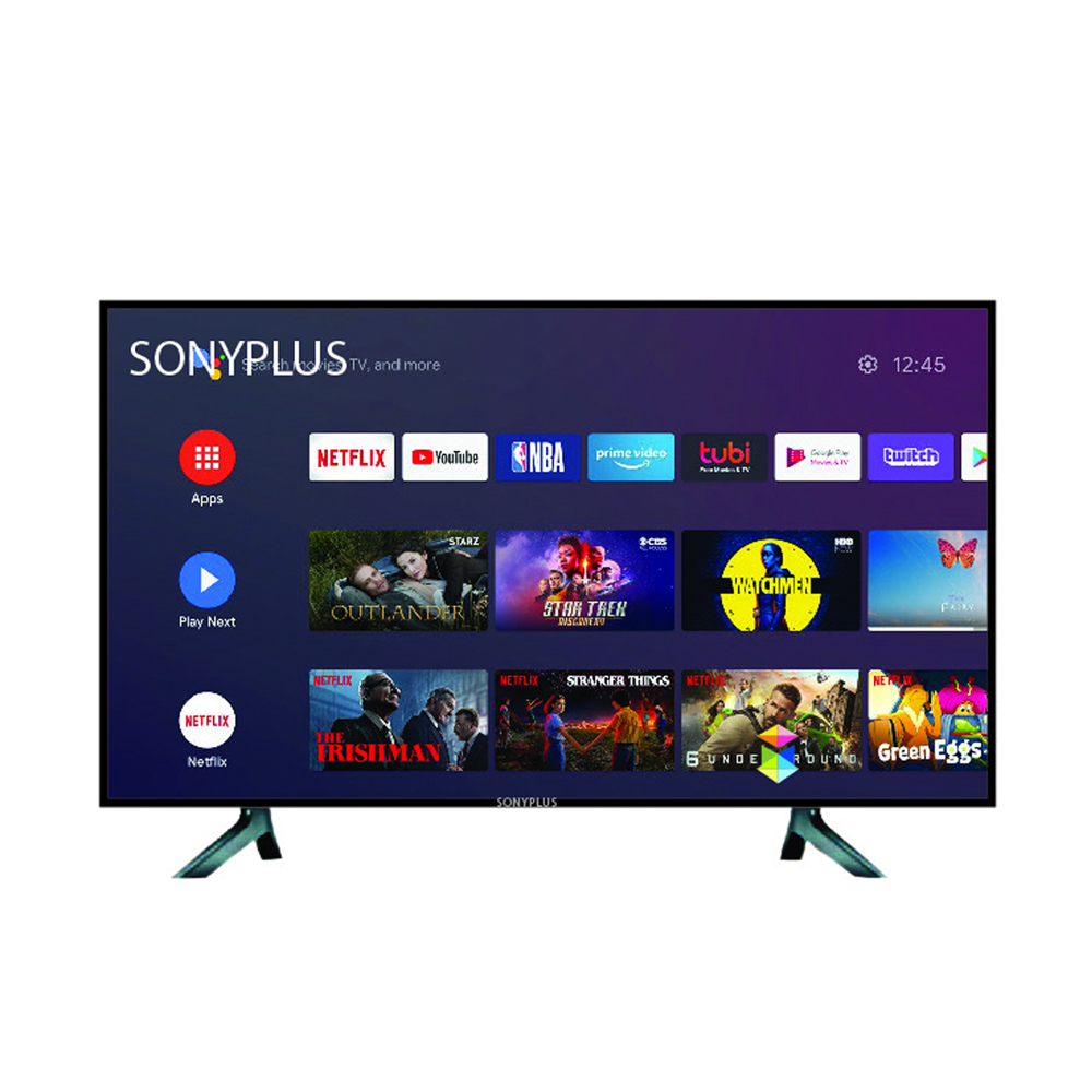 Sony Plus 4K Smart Android LED TV - 43 Inch - Black