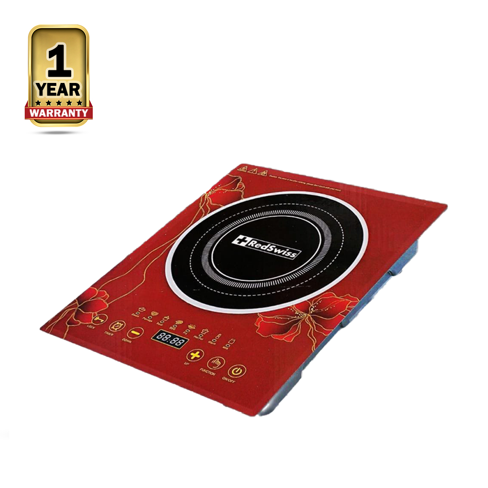 RedSwiss RSIN-008 Induction Cooker - 2200 Watts - Red