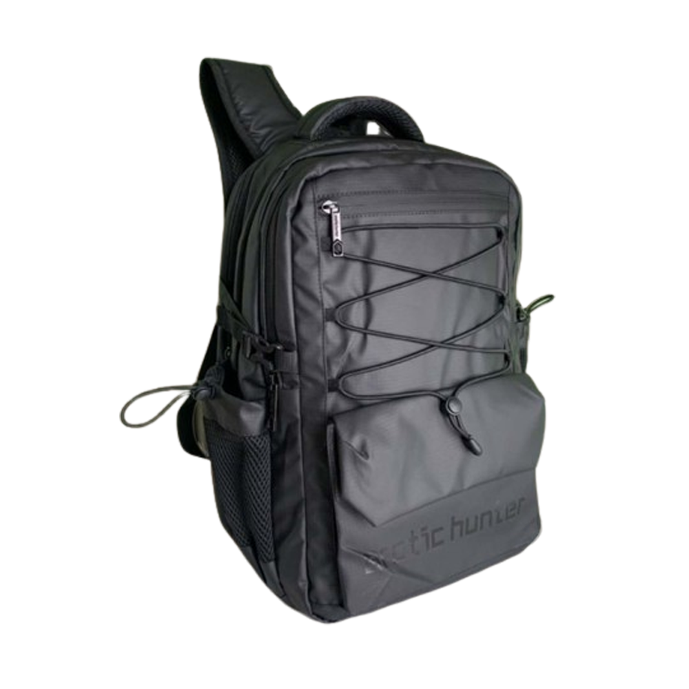 Oxford Polyester Nylon Backpack - Gray