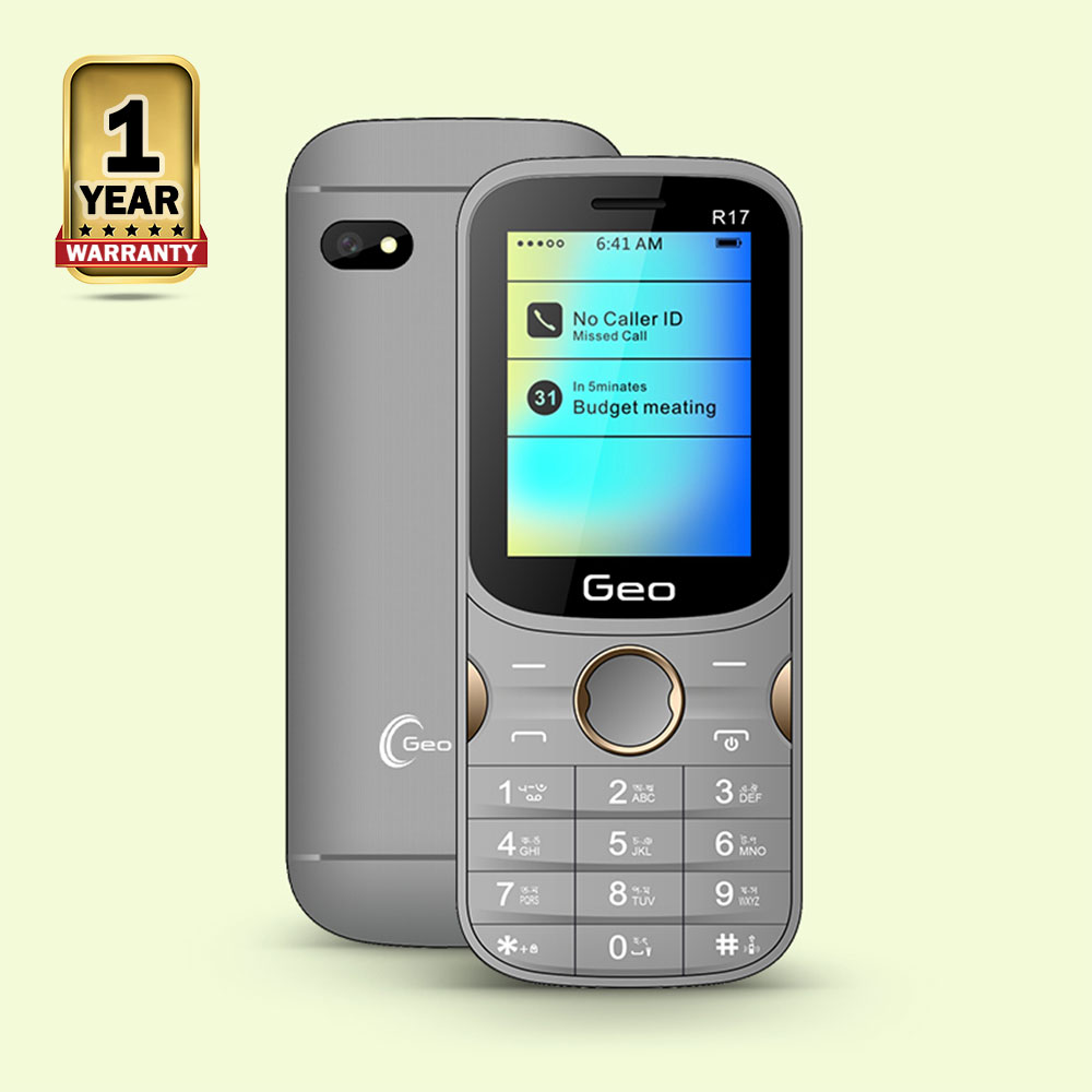 Geo R17 Feature Phone - Gray