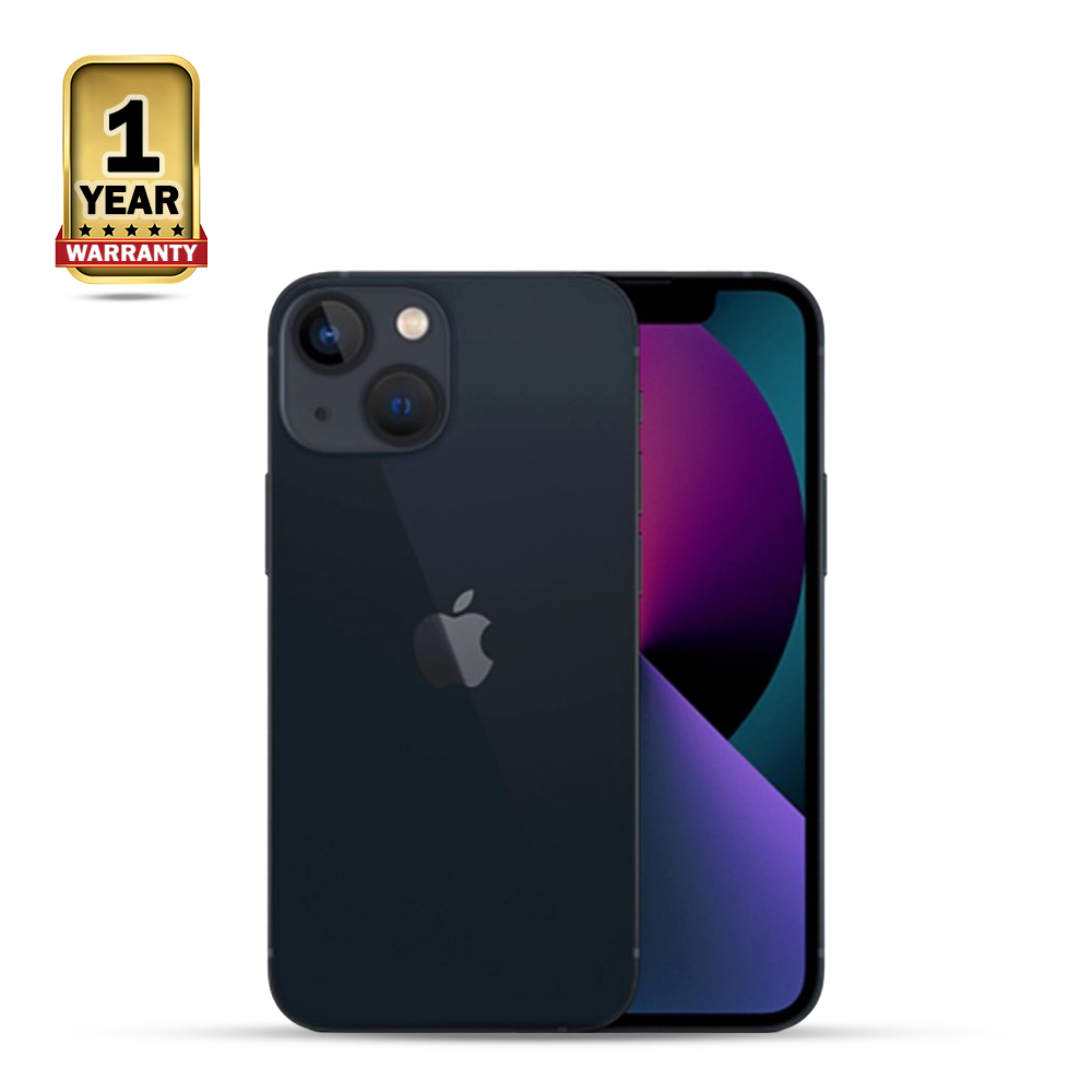 iPhone 13 Smart Phone - 4GB RAM - 128GB ROM - 48MP Camera - 6.1 Inch Display - Midnight