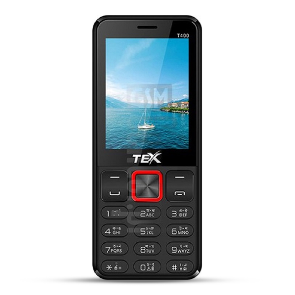 TEX T400 Feature Phone - Black
