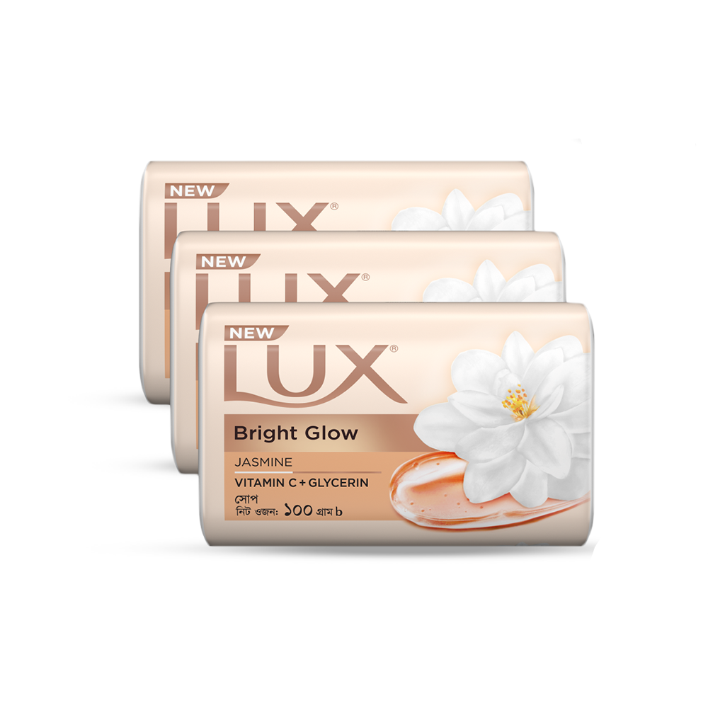 Lux Soap Bar Bright Glow - 100g