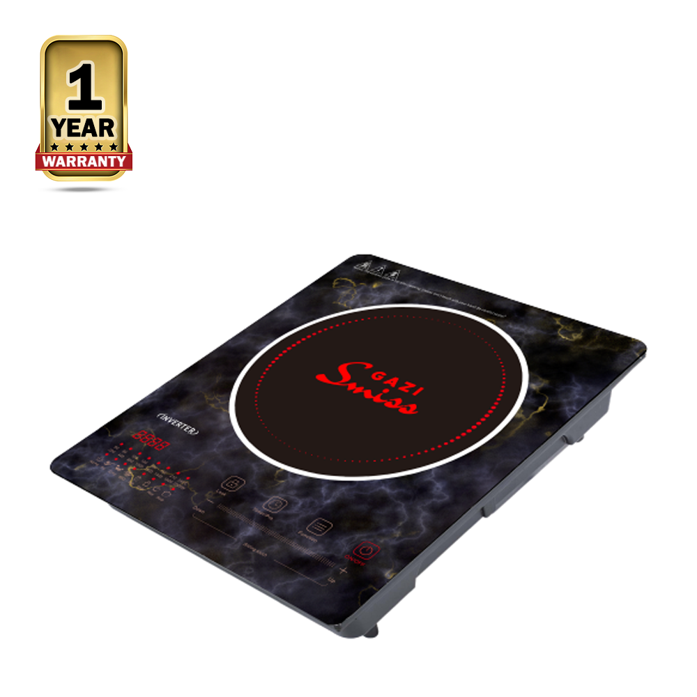 Gazi A-46G Smiss Induction Cooker - 2000W - Bue and Black