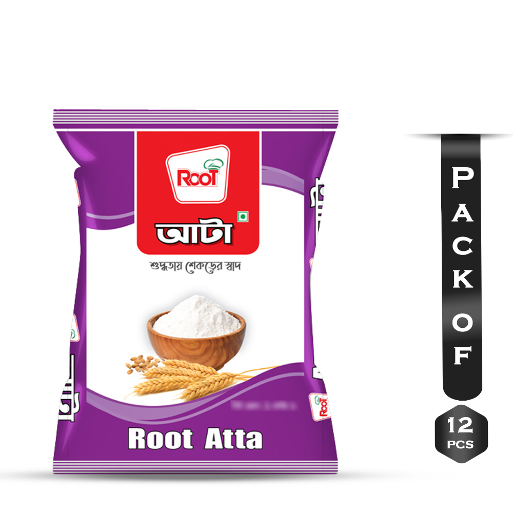 Pack of 12pcs Root Atta - 12*2kg