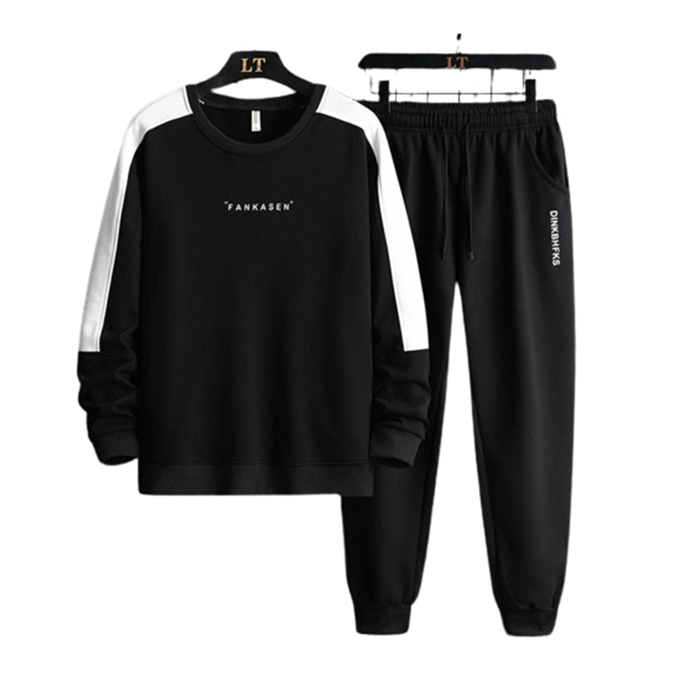 Winter Hoodie With Trouser For Men - Black - HT-03