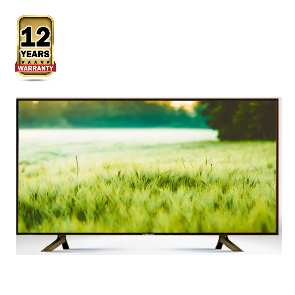 Vikan 4k HD Video Supported Basic LED Television - 32 Inch - Black