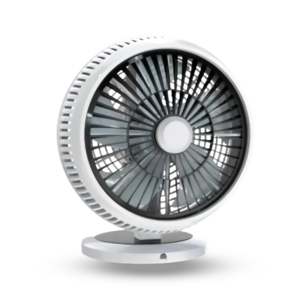 Soundless AC Power High Speed Table Fan 10 Inch - Multicolor