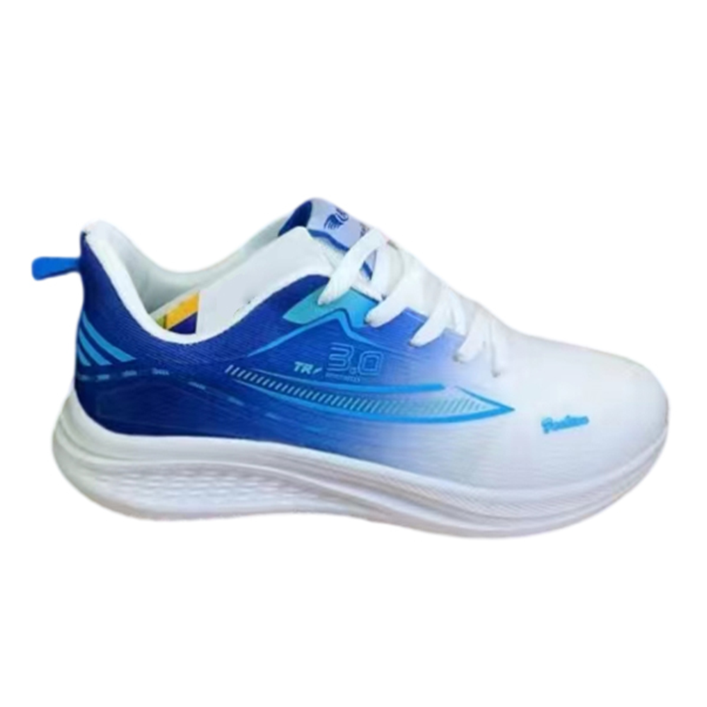 Mesh Running Shoes For Men - White Blue