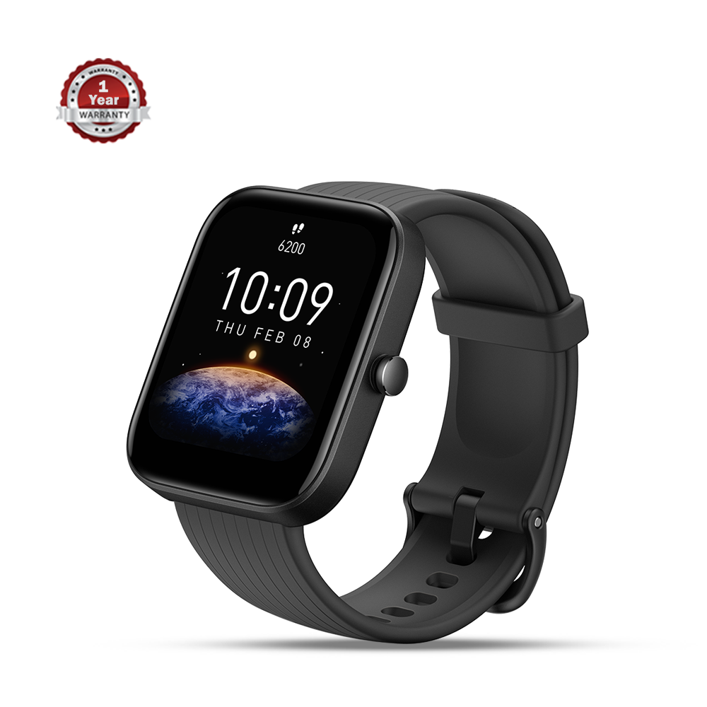 Amazfit Bip Three Pro Smart Watch Global Version - Black