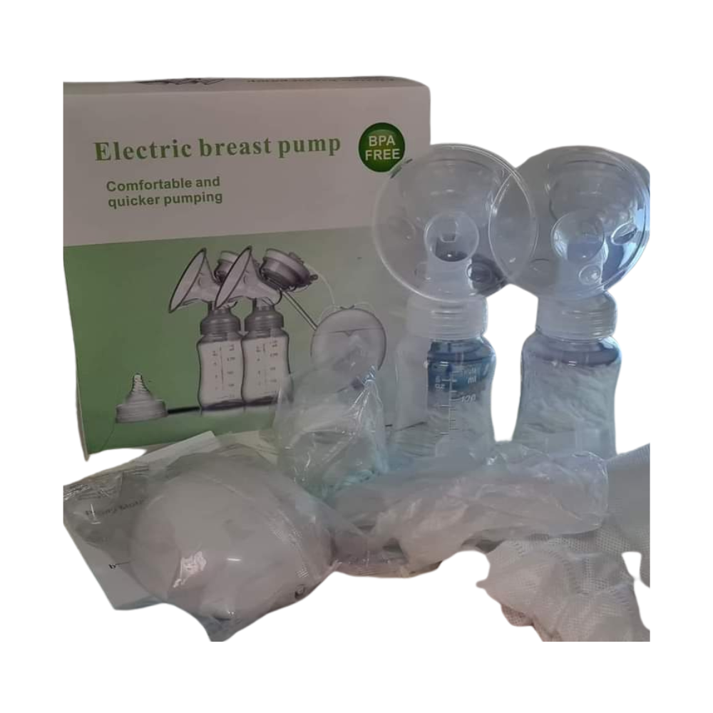 Electric Breastfeeding Pumps - White - 2 Pcs