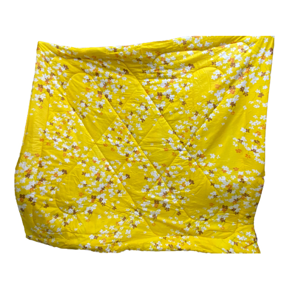 AC Cotton King Size Comforter - Yellow - NC-06