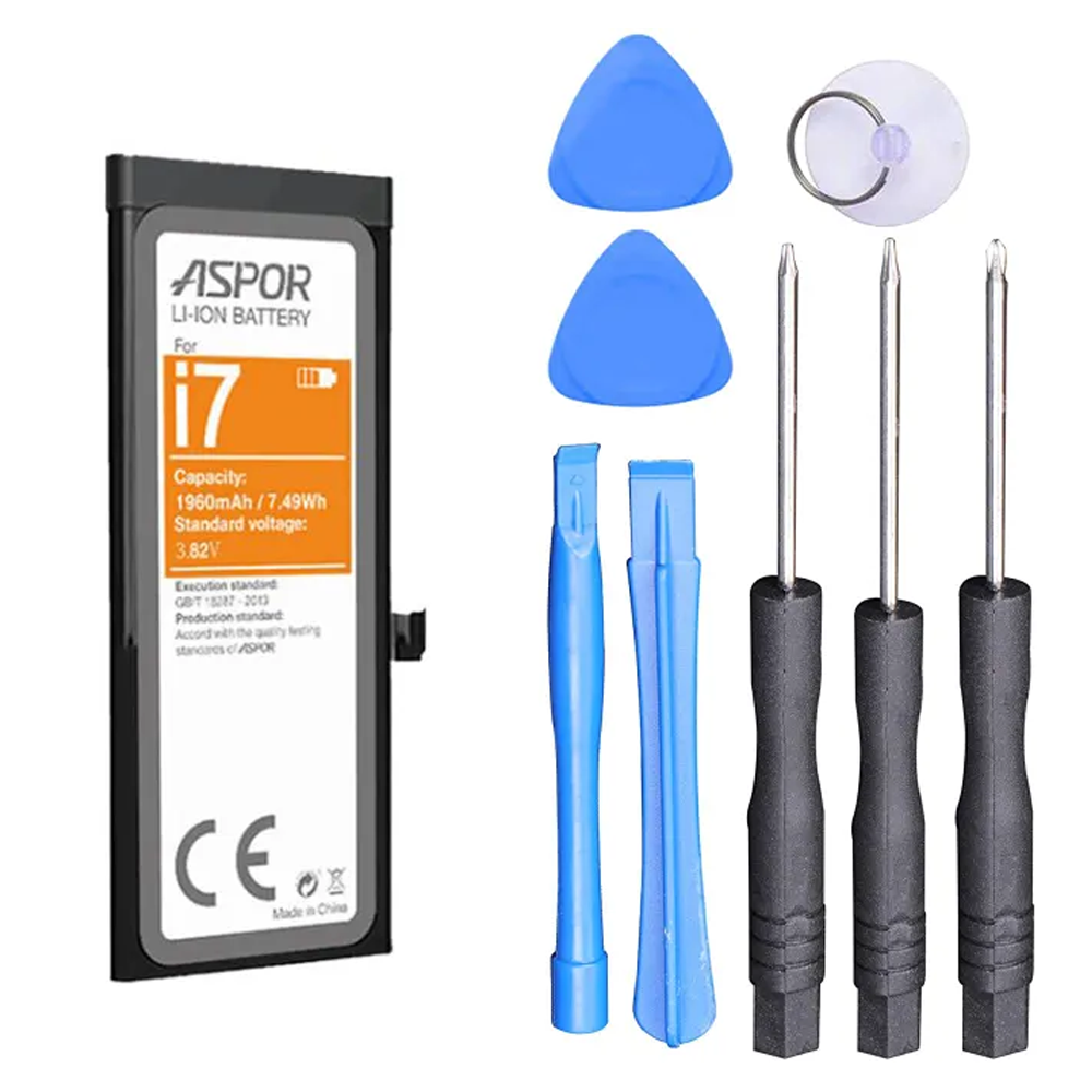 Aspor IP 7G iphone 7G 1960mAh Li-on Battery - White