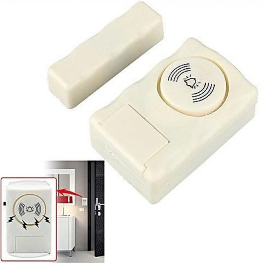 Homelus MC06-1 Window and Door Entry Security Alarm - White