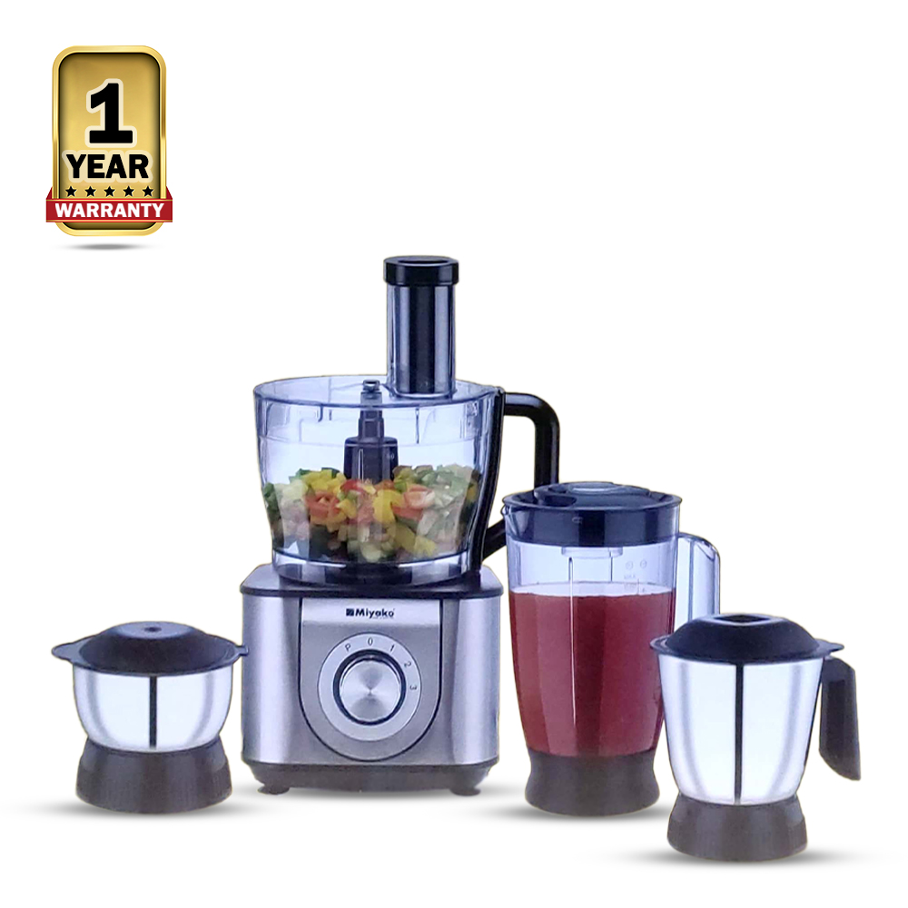 Miyako MFP401 4 In 1 Food Processor 1500W 3.2 Liter