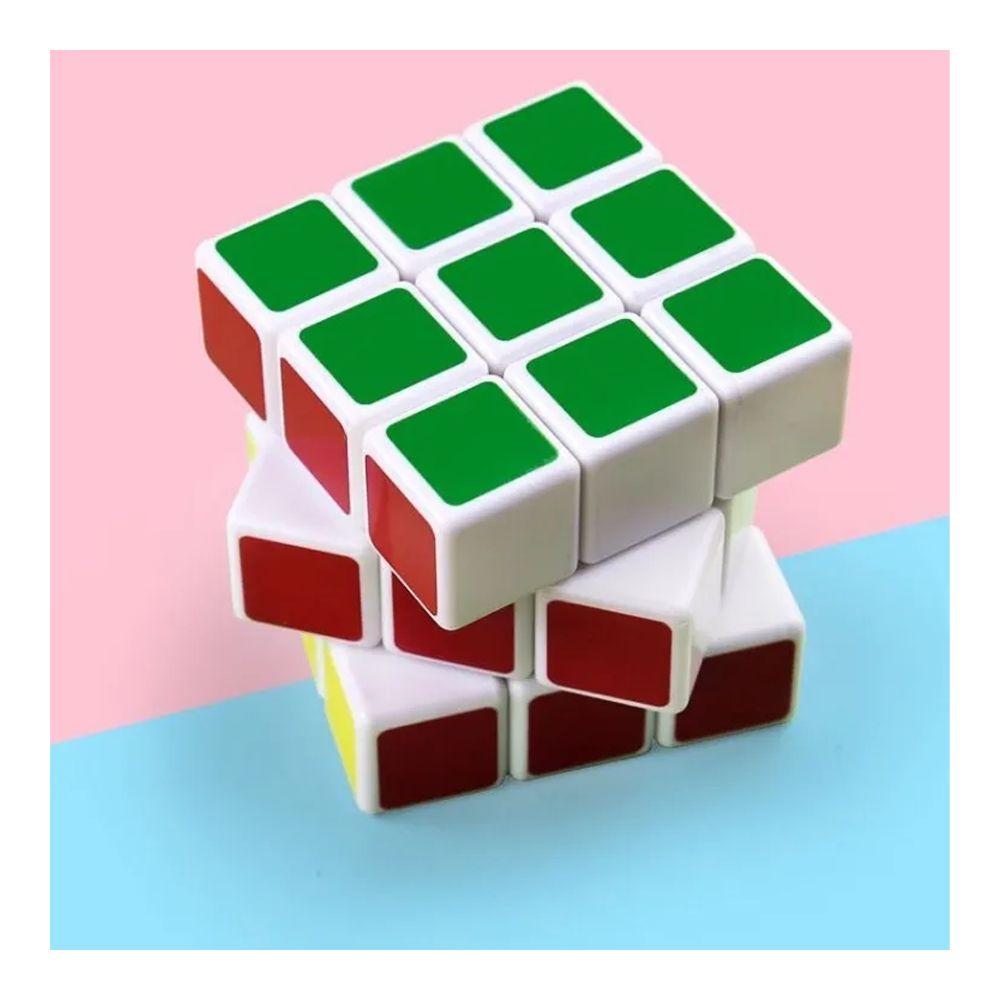 Plastic Large Size Rubik's Cube Educational 3-D Puzzle Toy For Children