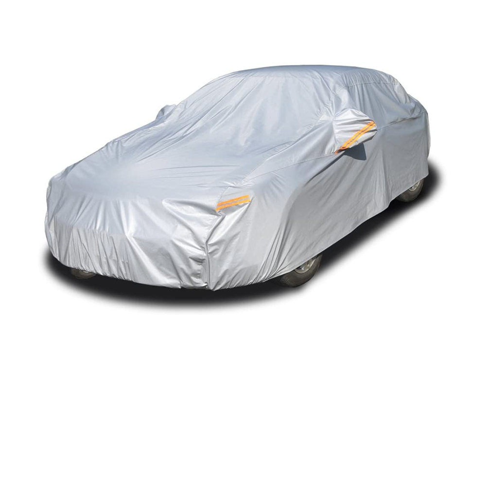 Waterproof Car Body Cover - Silver