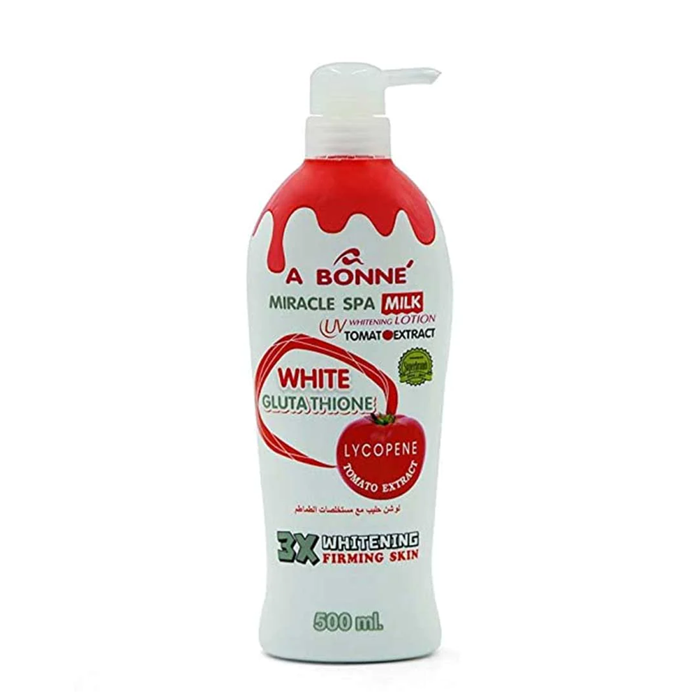A Bonne Miracle Spa Milk Tomato Extract Whitening Lotion - 500ml