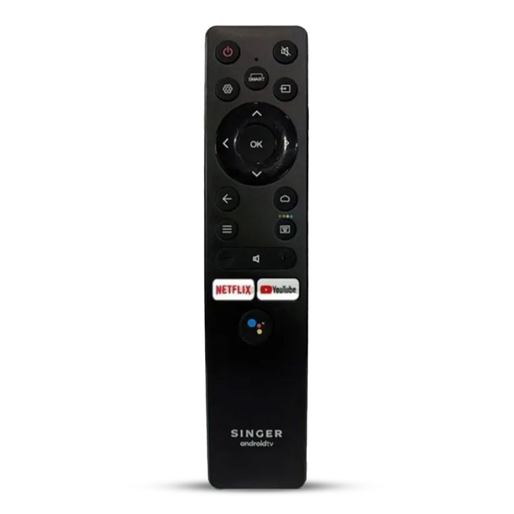 Singer Voice Control TV Remote - Black