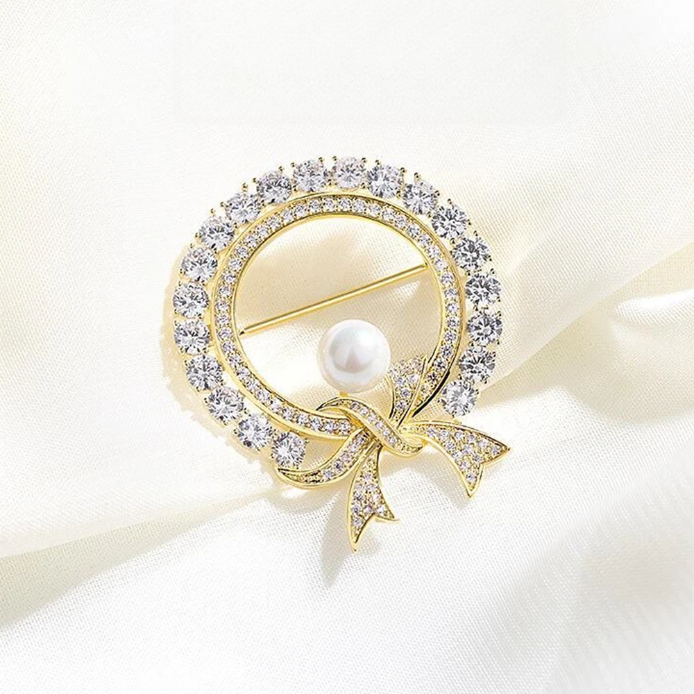Metal Brooch Hijab Safety Pin For Girls And Women - REHP14