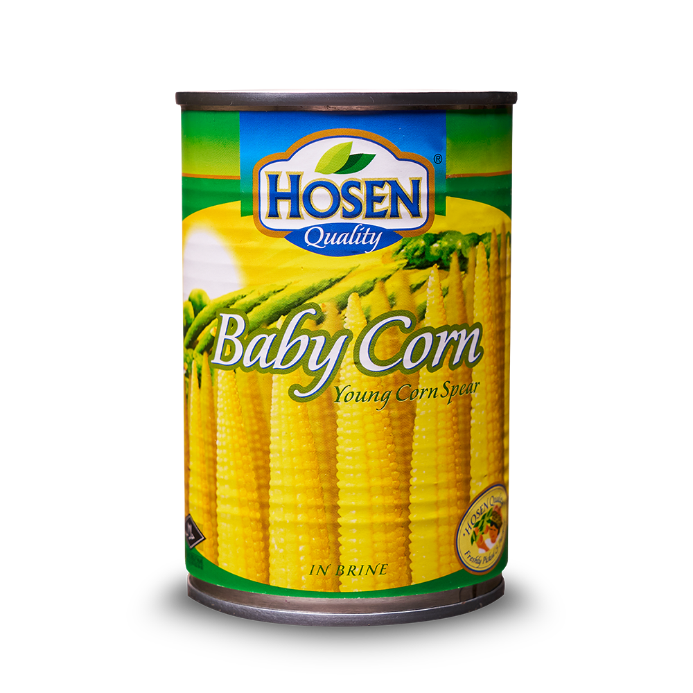 Hosen Quality Baby Corn Young Spear - 425gm