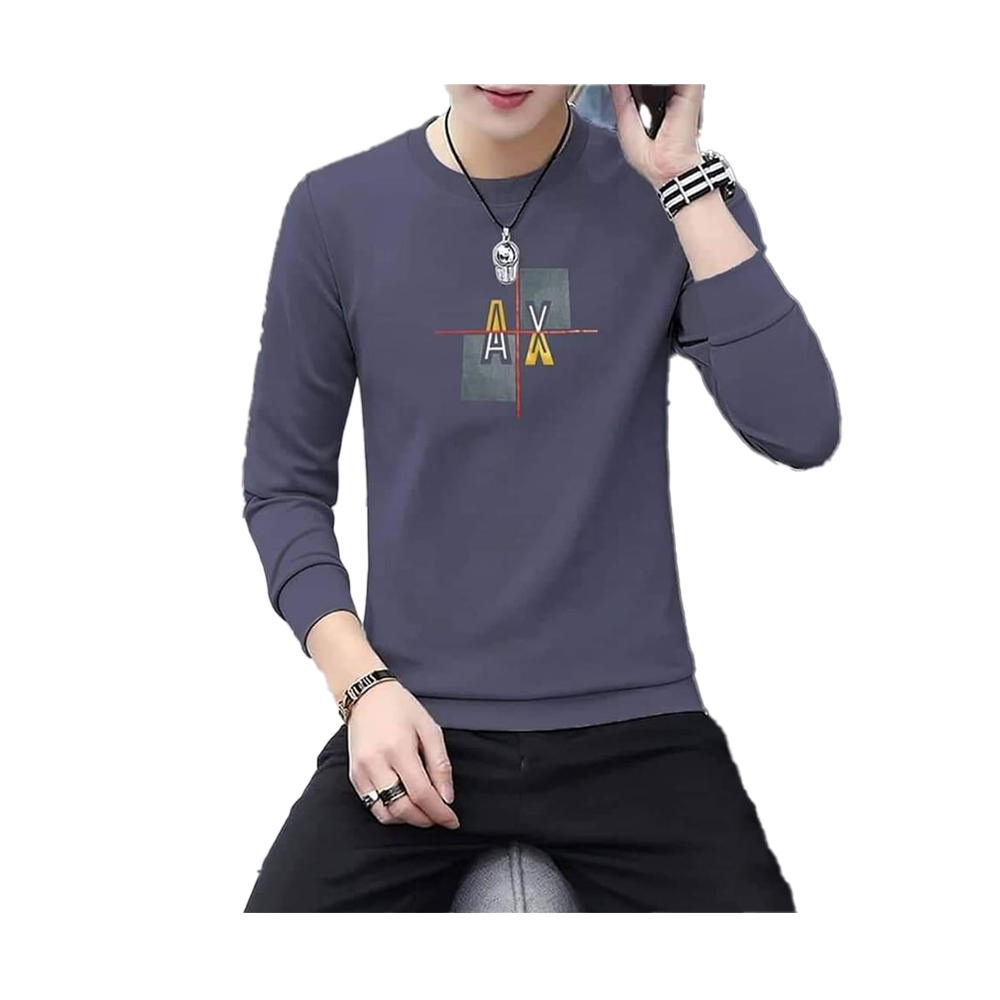 Fashionable Sweat Shirt - TS-02 - Light Purpal