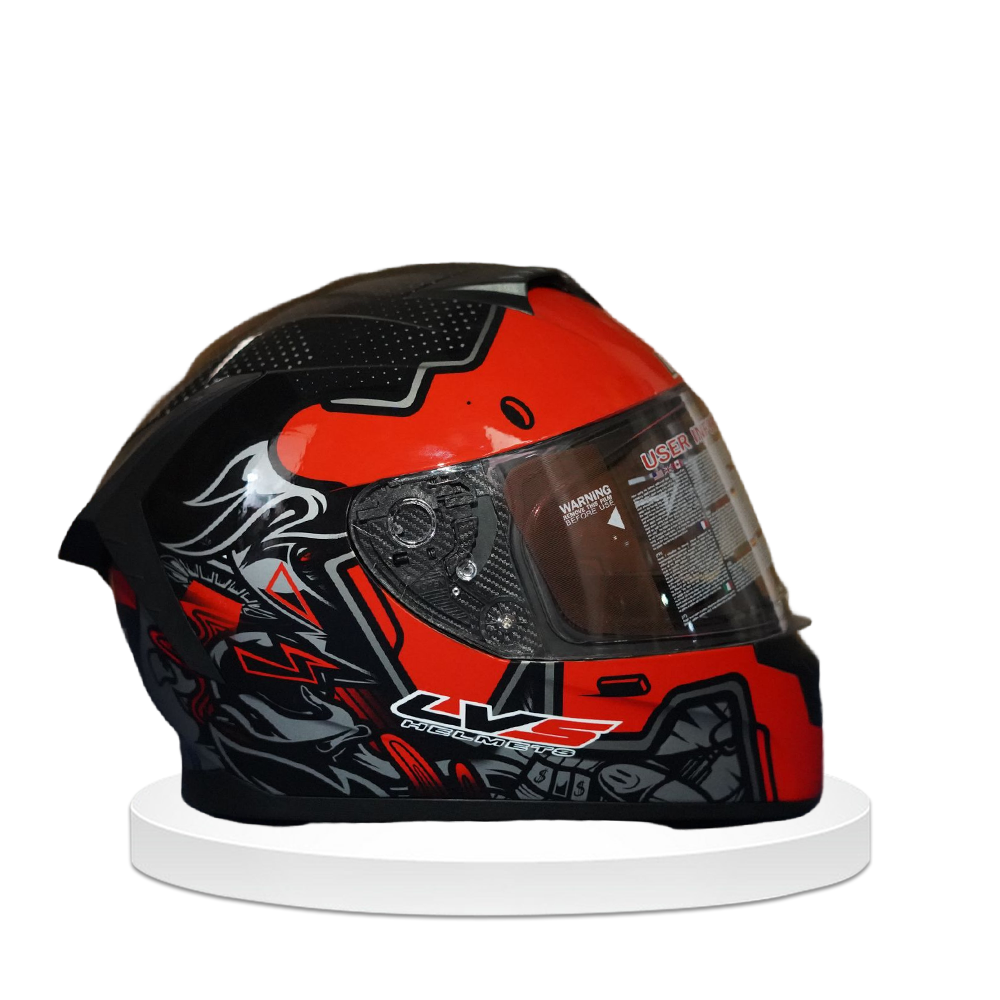 MTI ABS LVS-702 Full Face Helmet - Glossy 