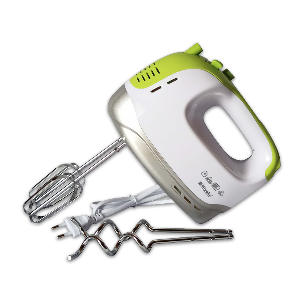 Miyako HM-112 Electric Hand Mixer - 300W - White