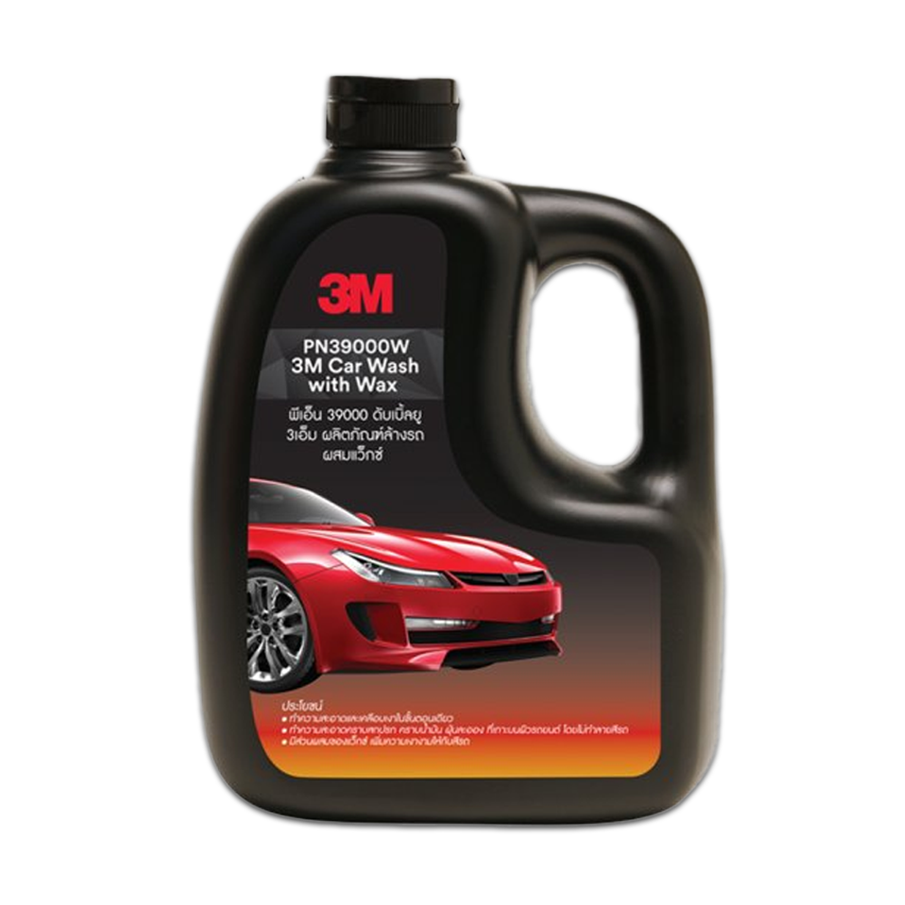 3M Car Wash Shampoo With Wax Formula - 1L