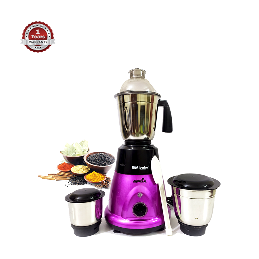 Miyako Pink Panther 3 in 1 Multi Purpose Mixer And Blender - 750W - Pink