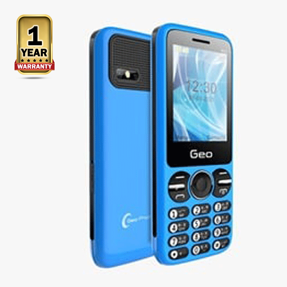 Geo R12 Feature Phone - Sky Blue