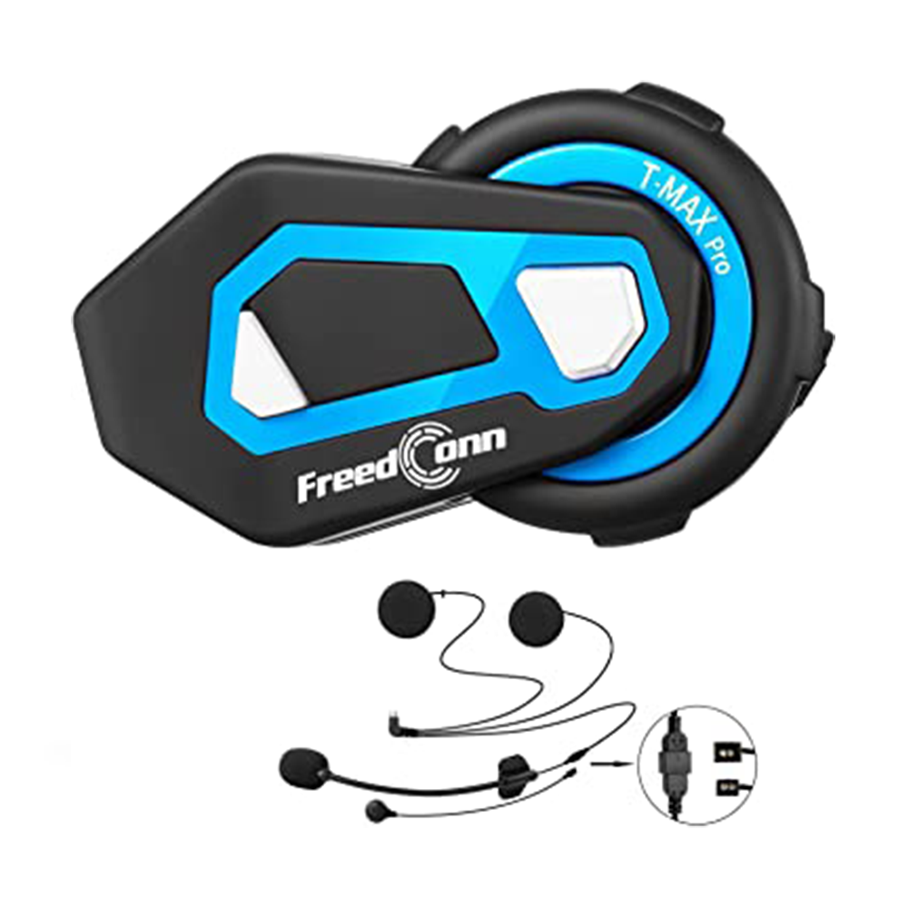 T Max Pro Motorcycle Intercom Helmet Bluetooth Headset