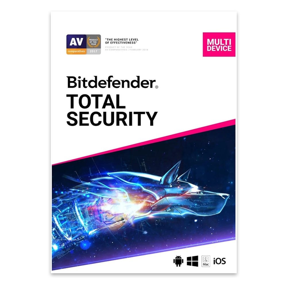 Bitdefender Total Security 1 User 1 Year