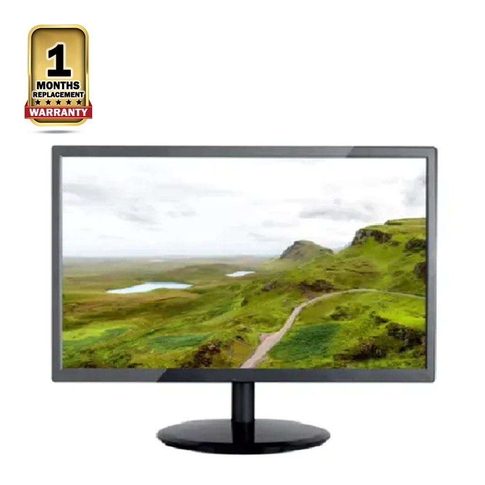 Live Tech Full HD LED With HDMI Monitor - 19 Inch - Black