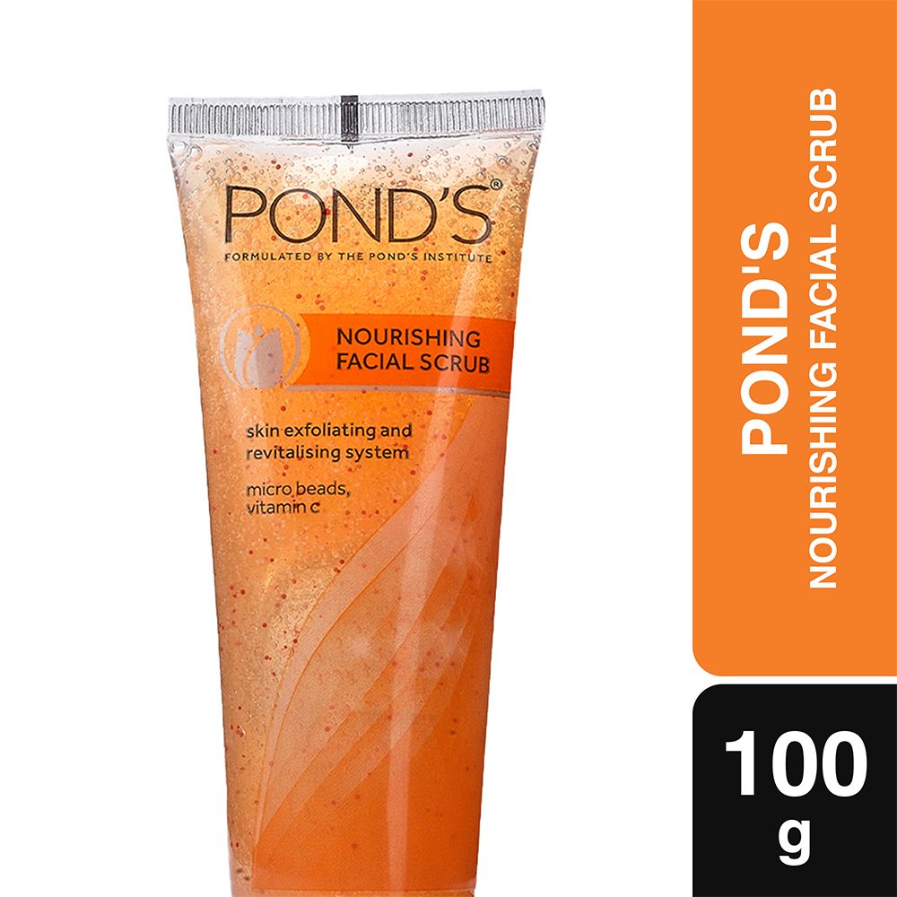 Pond's Facial Scrub Nourishing - 100gm