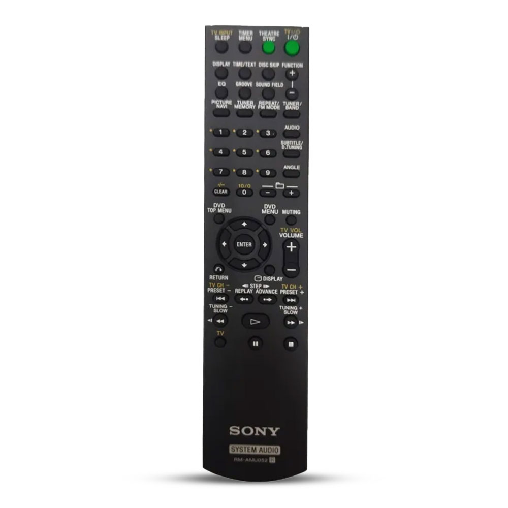 Sony System Audio RM-AMU005 Remote - White - Black