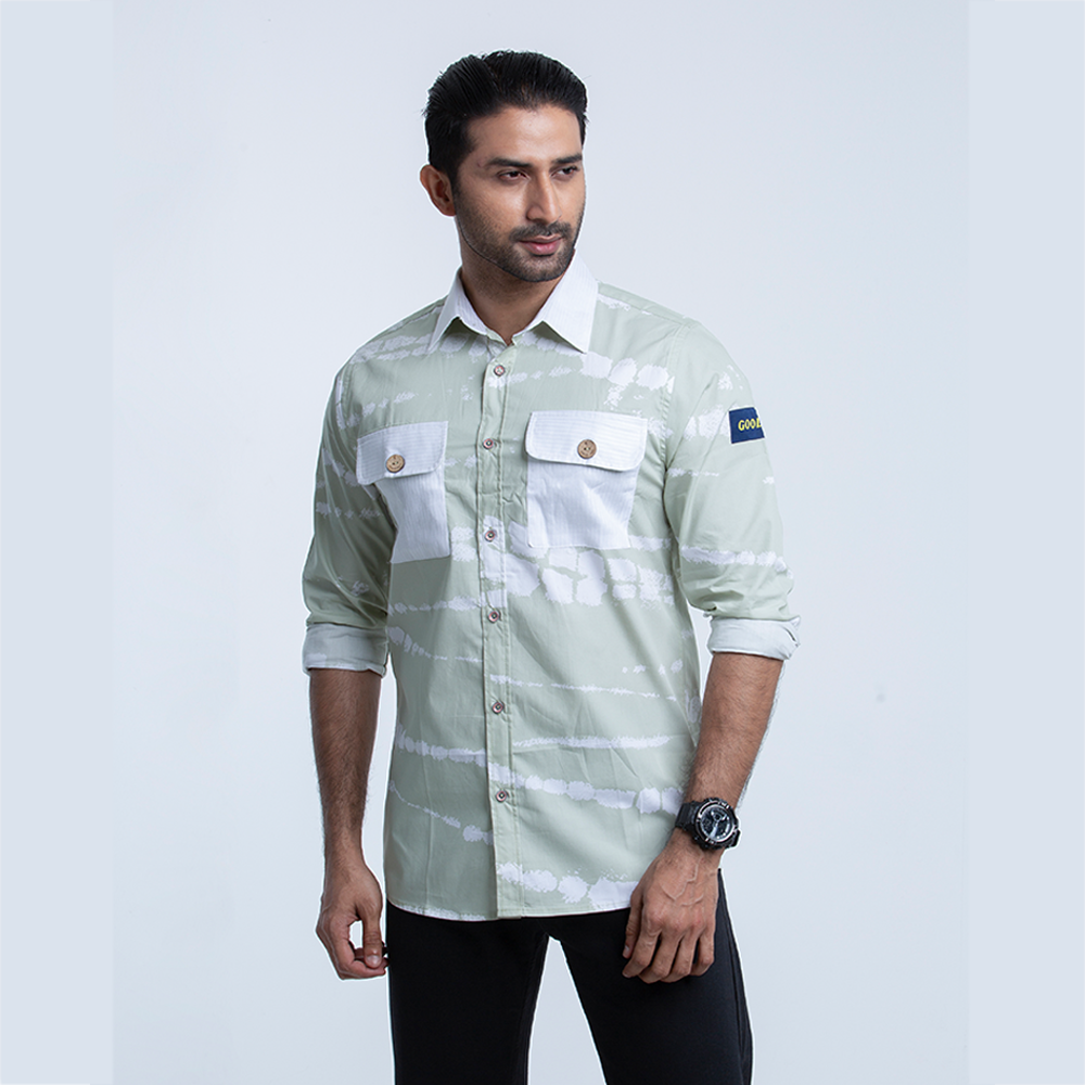 Cotton Full Sleeve Casual Shirt for Men - Multicolor - SP0215