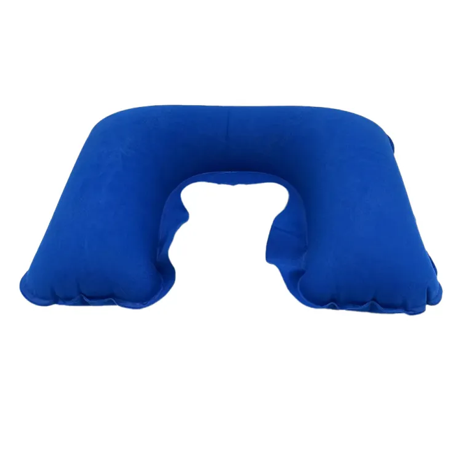 PVC Traveling Pillow With Eye Mask Ear Plugs and Pouch