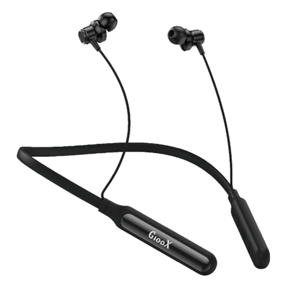 GX-X100 In Ear Neckband Headphone - Black