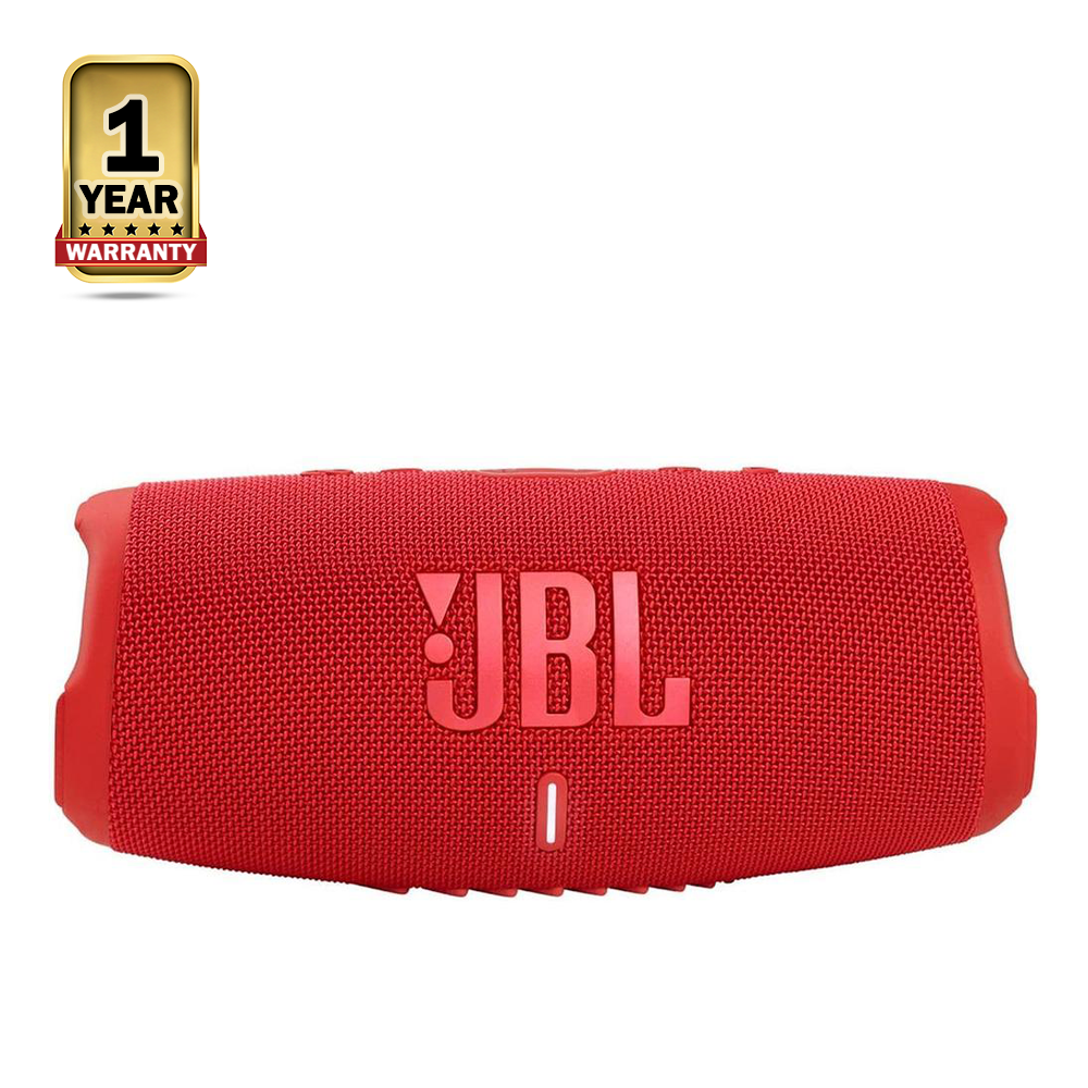 JBL Charge 5 Portable Bluetooth Speaker - Red