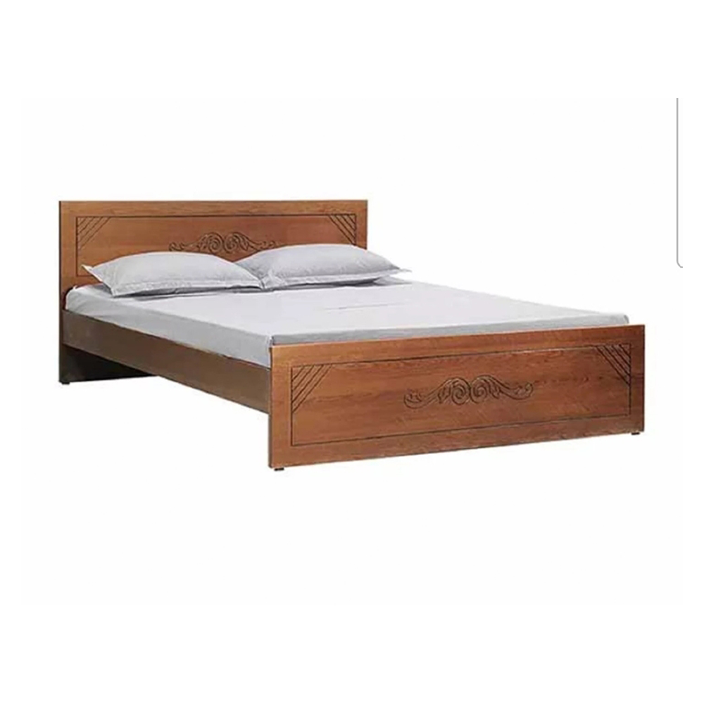 Malaysian Processed Wood King Size Bed - 6'*7'