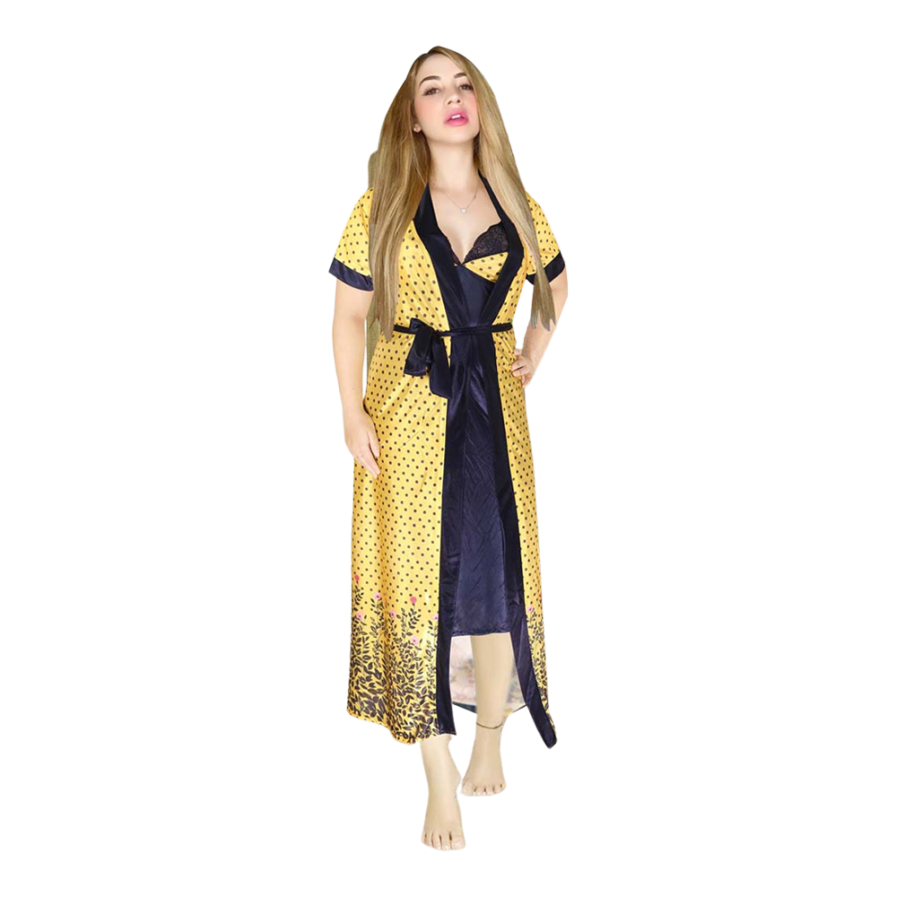 cotton-two-part-night-wear-for-women-yellow